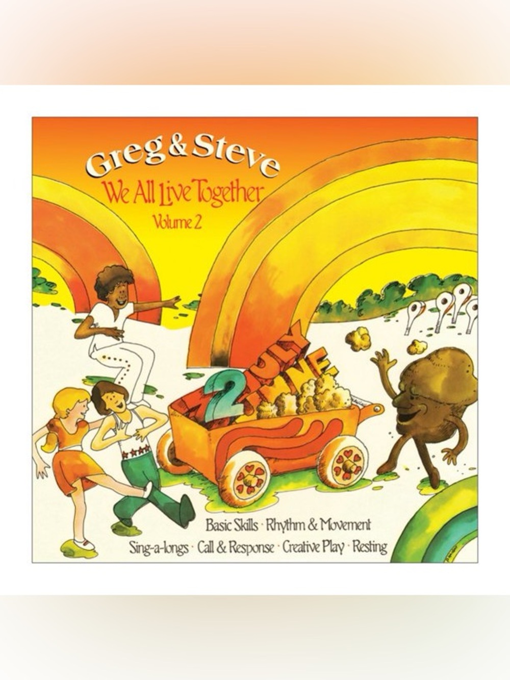 NWT Greg & Steve We All Live Together Volume 2 Childrens CD - Picture 3 of 7